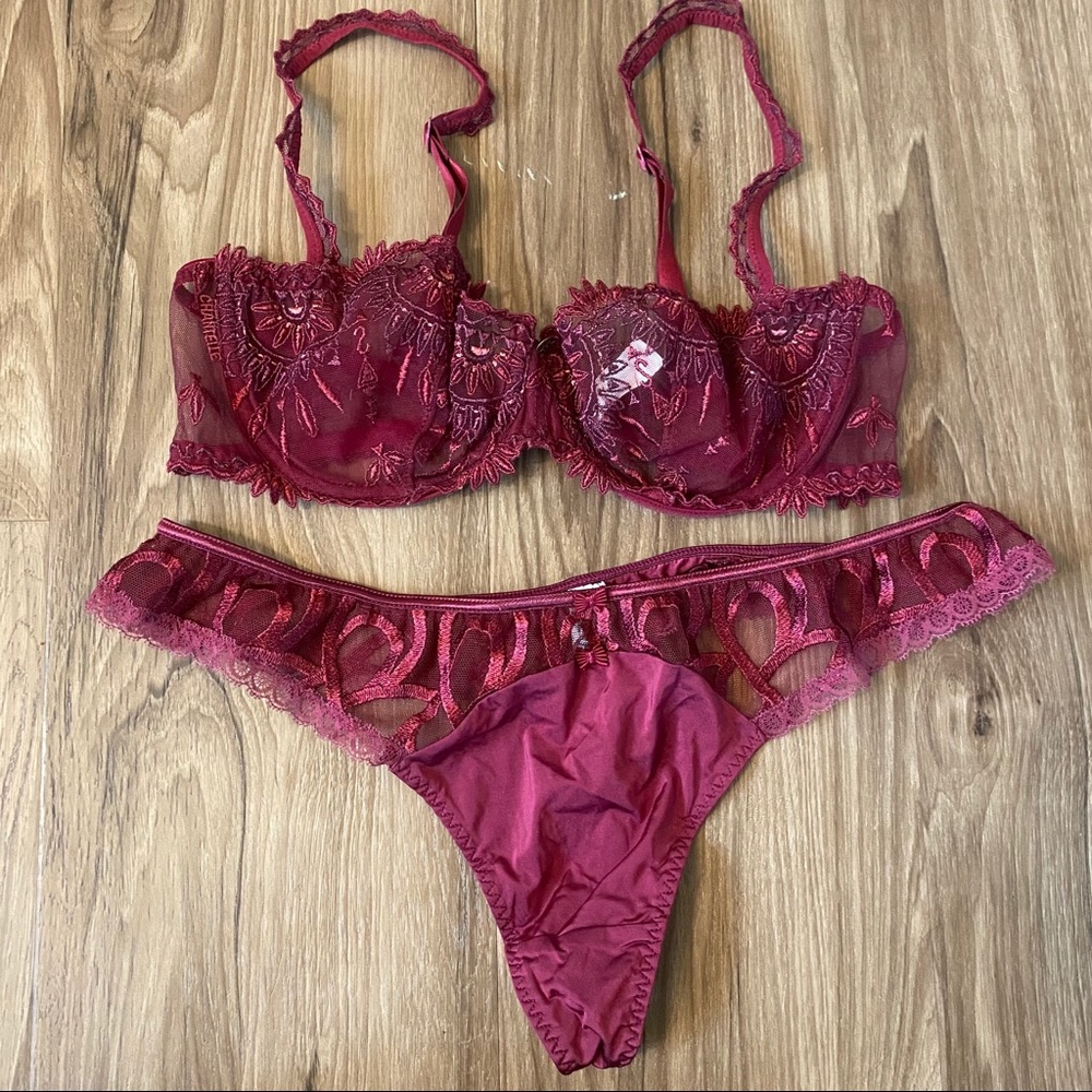 Chantelle Sheer Lace Balconette